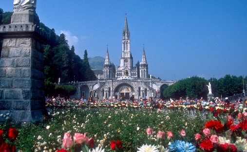 Lourdes in Südfrankreich ist einer der weltweit meistbesuchten christlichen Wallfahrtsorte