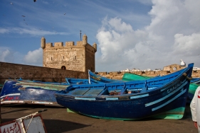 Im Hafen von Essaouira, Marokko