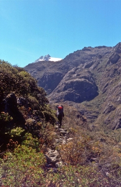 Weg zum Pico Humboldt