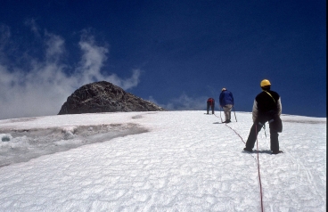 Der Gletscher am Pico Humboldt