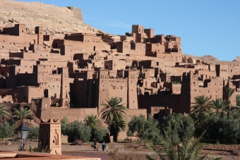 MAROKKO, Ait-Ben-Haddou, Alte Handelsstadt am Rande der Wüste Sahara, Weltkulturerbe der UNESCO