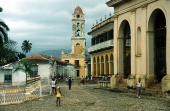 KUBA, Plaza Mayor in Trinidad, Weltkulturerbe der UNESCO