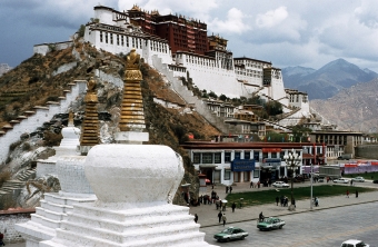 CHINA, Potala Palast, Lhasa, Tibet, Weltkulturerbe der UNESCO