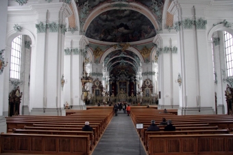SCHWEIZ, Benediktinerkloster Sankt Gallen, Weltkulturerbe der UNESCO
