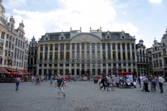 BELGIEN, Grote Markt in Brüssel, Weltkulturerbe der UNESCO