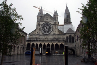 BELGIEN, Notre Dame in Tournai, Weltkulturerbe der UNESCO