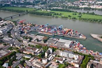 Luftbild Mainz Mombach