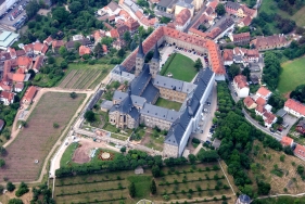 Luftbild: Kloster Michaelsberg, ehem. Benediktinerabtei, Bamberg