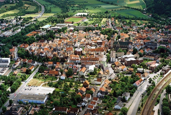 Luftbild Tauberbischofsheim