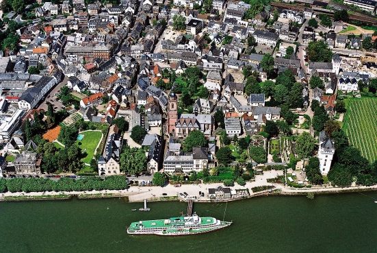 Luftbild Eltville im Rheingau