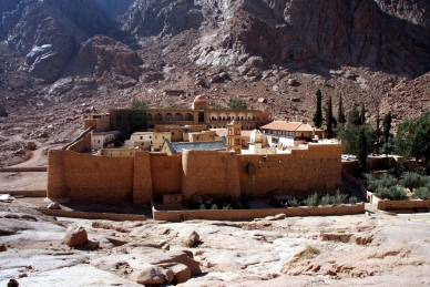Katharinenkloster im Sinai, Ägypten, Weltkulturerbe der UNESCO