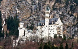 Schloss Neuschwanstein, Märchenschloss von König Ludwig II von Bayern
