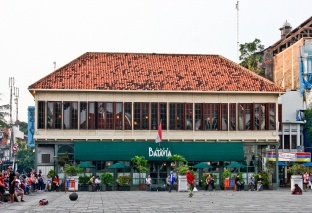 Cafe Batavia in Jakarta, Indonesien