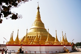 Wat Phra That Doi Tempel in Tachilek, Myanmar