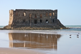 Haus am Meer, Tarfaya, Marokko