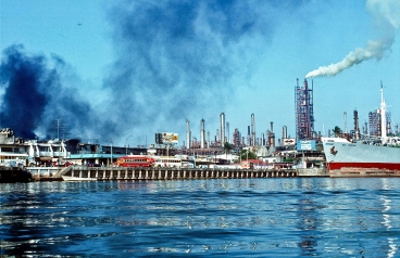 Ölindustrie in Coatzacoalcos, Veracruz, Mexico