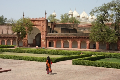 INDIEN, Red Fort in Agra, 1648 erbaut für den Kaiser Shah Jahan