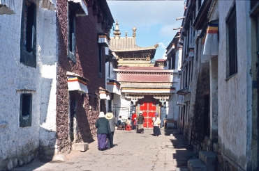 CHINA, Jokhang Tempel, Lhasa, Tibet, Weltkulturerbe der UNESCO