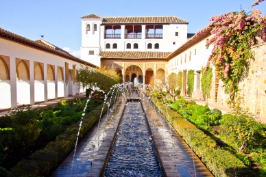 SPANIEN, Palacio de Generalife, Granada, Weltkulturerbe der UNESCO