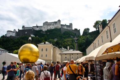 ÖSTERREICH, historisches Zentrum Salzburg, Weltkulturerbe der UNESCO