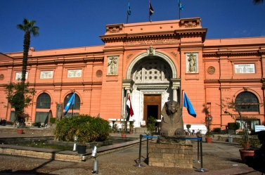 Ägyptisches Museum am Tahrir Platz in Kairo 2015