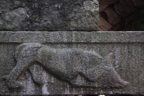 Löwentor (Buthrotum) in Butrint, Albanien