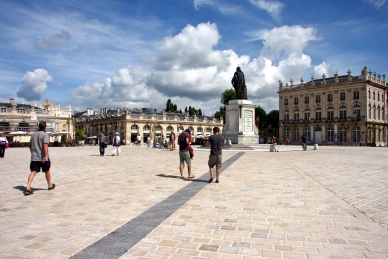 Place Stanislas, klassizistisches städtebauliches Ensemble in Nancy, Lothringen, Frankreich