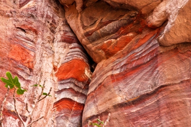 bunter Sandstein in Petra