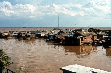 Floating Village Chong Kneas, Kambodscha