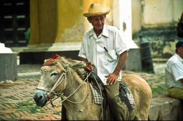 Caballero in Trinidad, Kuba