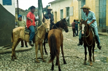 Caballeros in Trinidad, Sancti Spiritus, Kuba
