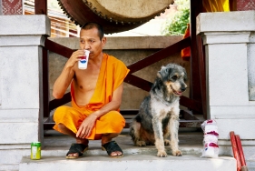 Im Kloster in Luang Prabang