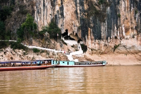 Kalksteinhöhle Pak Ou nahe Luang Prabang