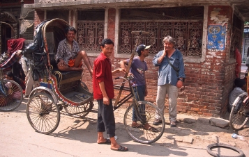 Straßenszene in Kathmandu