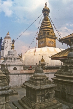 Swayambhunath in Kathmandu