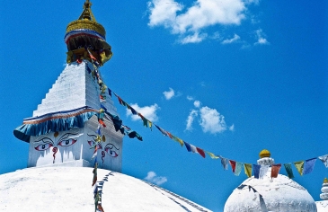 Stupa in Bodnath