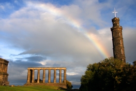 Calton Hill in Edinburgh