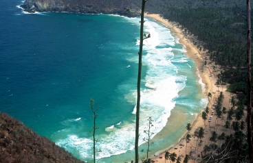 Traumhafter Caribikstrand nahe Puerto Colombia