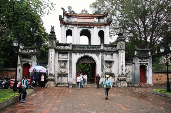 VIETNAM, Kaiserliche Zitadelle Thang Long, Hanoi, Weltkulturerbe der UNESCO