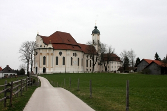 DEUTSCHLAND, Wallfahrtskirche Die Wies, Weltkulturerbe der UNESCO