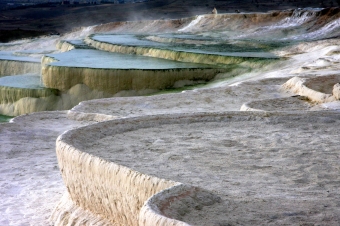 TÜRKEI, Pamukkale, Weltnaturerbe der UNESCO