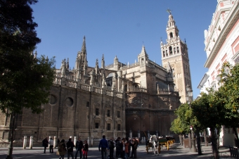 SPANIEN, Kathedrale in Sevilla, Weltkulturerbe der UNESCO
