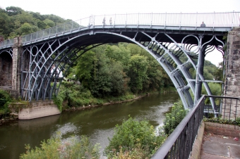 GROSSBRITANNIEN, Ironbridge von 1779, Weltkulturerbe der UNESCO