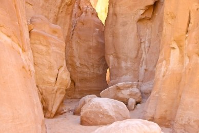 Salama Canyon, Sinai, Ägypten