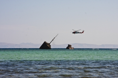 Wrack der Maria Schröder, Golf von Akaba, Ägypten