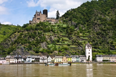 Burg Katz, St. Goarshausen, Mittelrheintal