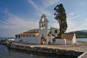  Kloster auf Wlacherna, Kanoni, Korfu