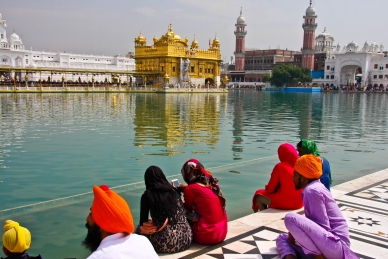 Golden Temple in Amritsar, Punjab, Indien