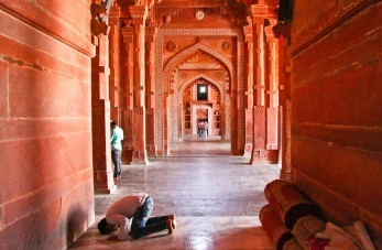 Jama Masjid Moschee, Fathepur Sikri, Uttar Pradesh, Indien