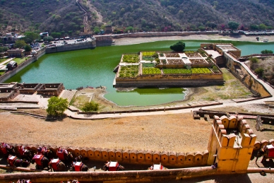 Amber Fort, Weltkulturerbe Bergfestungen in Rajasthan